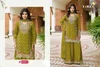 Ashima Vol 3 By Vamika Atex Chinon Readymade Plazzo Suits 
